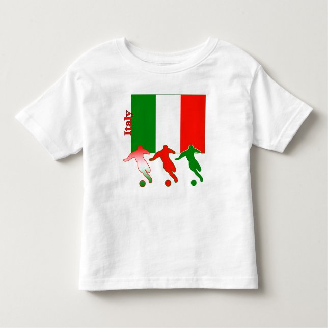 Soccer Players - Italy Toddler T-Shirt (Front)