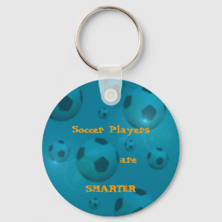 Soccer Players Key Ring