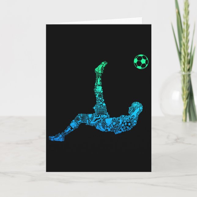 Soccer Players Men  Card (Front)