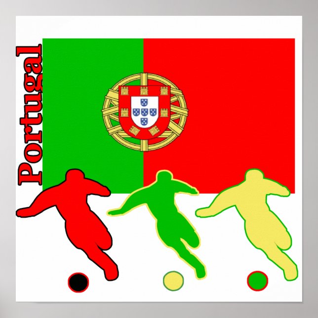 Soccer Portugal Poster (Front)