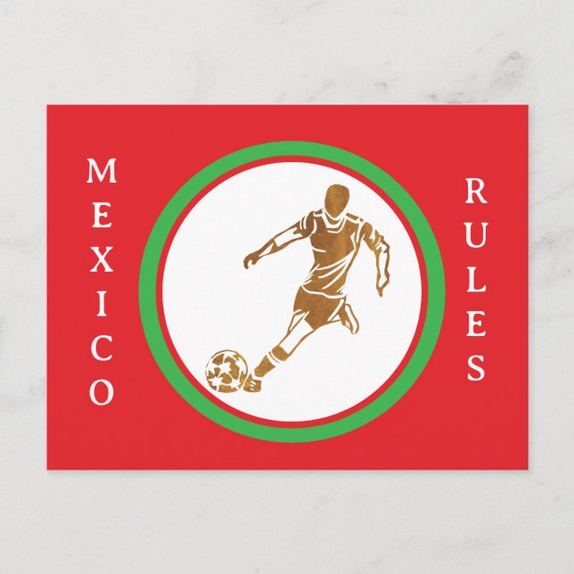SOCCER POSTCARD (Front)