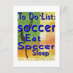 Soccer Postcard