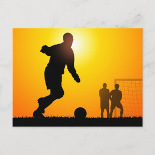 Soccer Postcard