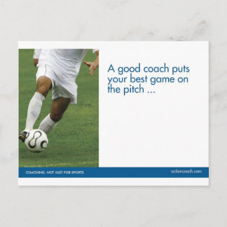 Soccer Postcard