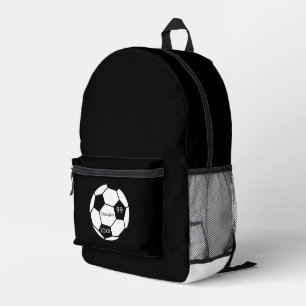 Soccer Printed Backpack