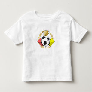 Soccer red & yellow card Trophy Toddler T-Shirt