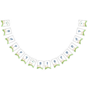 Soccer Rookie “It’s Game Time” First Birthday Bunting