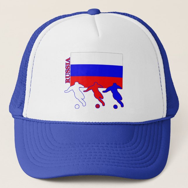 Soccer Russia Trucker Hat (Front)