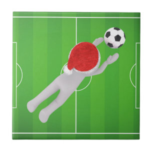 soccer santa tile