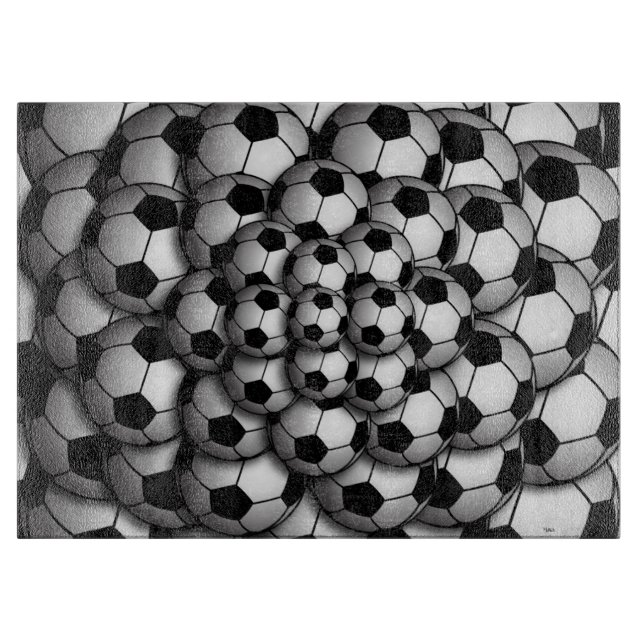 Soccer Season Cutting Board (Front)