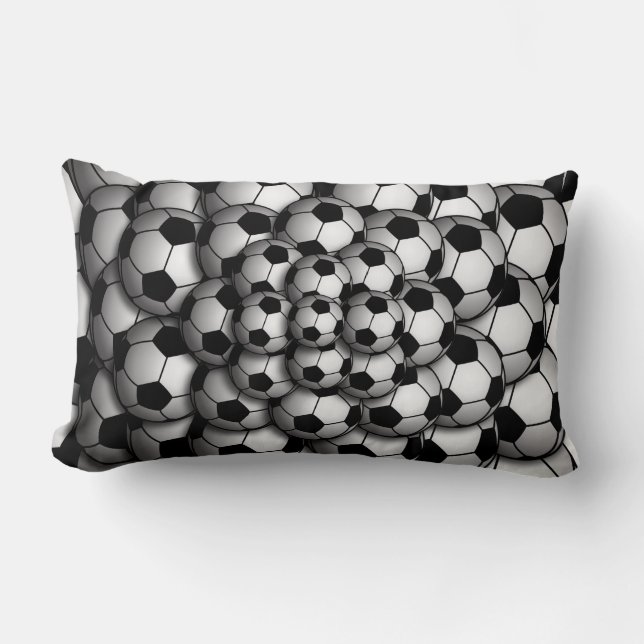 Soccer Season Lumbar Pillow (Front)
