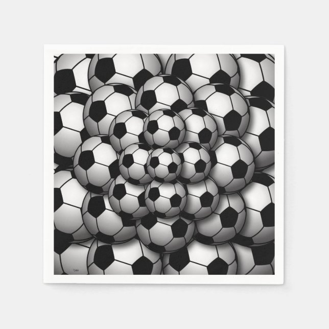 Soccer Season Napkins (Front)