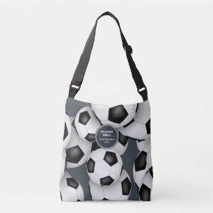 soccer season personalised coach gifts crossbody bag