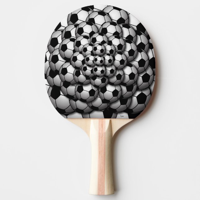 Soccer Season Ping Pong Paddle (Front)