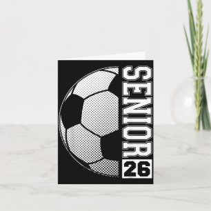 Soccer Senior 26 Cl Of 2026 Grad Card