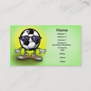 Soccer Shades Business Card