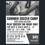 Soccer Shirt, Soccer Camp Advertising Flyer<br><div class="desc">Soccer Shirt,  Soccer Camp Advertising Flyers By The Business Card Store.</div>