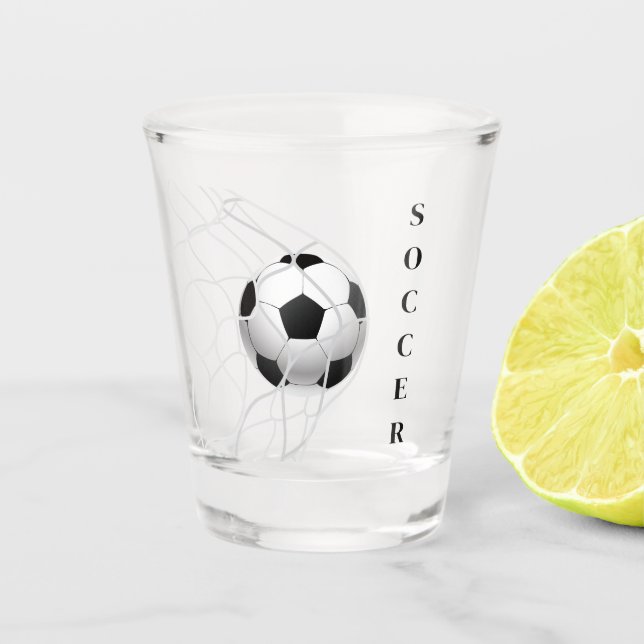 Soccer Shot Glass (Front)
