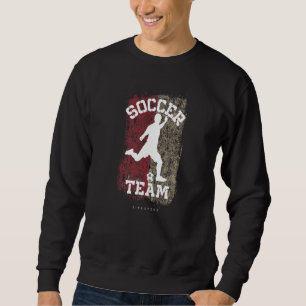 Soccer Sierra Leone Flag Football Team Soccer Play Sweatshirt