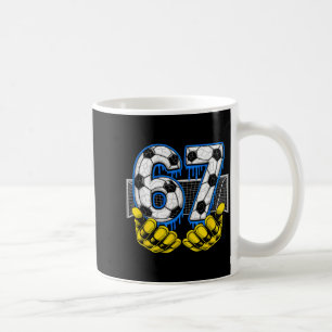 Soccer Six Seven 67 Funny Gen Alpha Meme  Coffee Mug