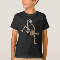 Soccer Skeleton Player Bicycle Kick Sport Hallowee