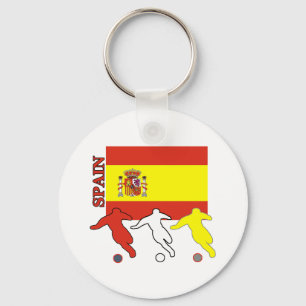 Soccer Spain Keychain