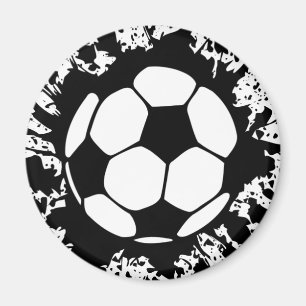 soccer splat. magnet