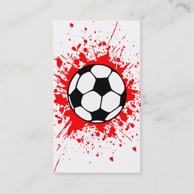 soccer splatz business card (Front)