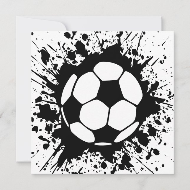soccer splatz invitation (Front)