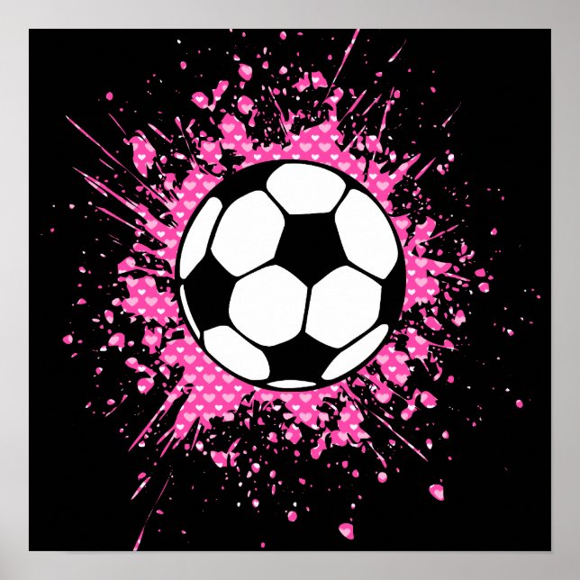 soccer splatz poster (Front)