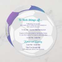 Soccer Sport Bar Mitzvah Details and Info