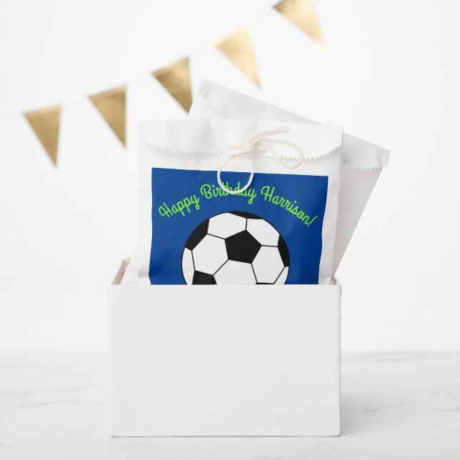 Soccer Sports Birthday Party Favour Bags (Party)