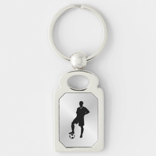 Soccer  / Sports Design Personal Key Ring (Front)