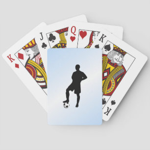 Soccer Sports Design Playing Cards