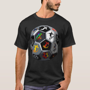 Soccer Sports Soccer Ball Futbol shirt retro gift