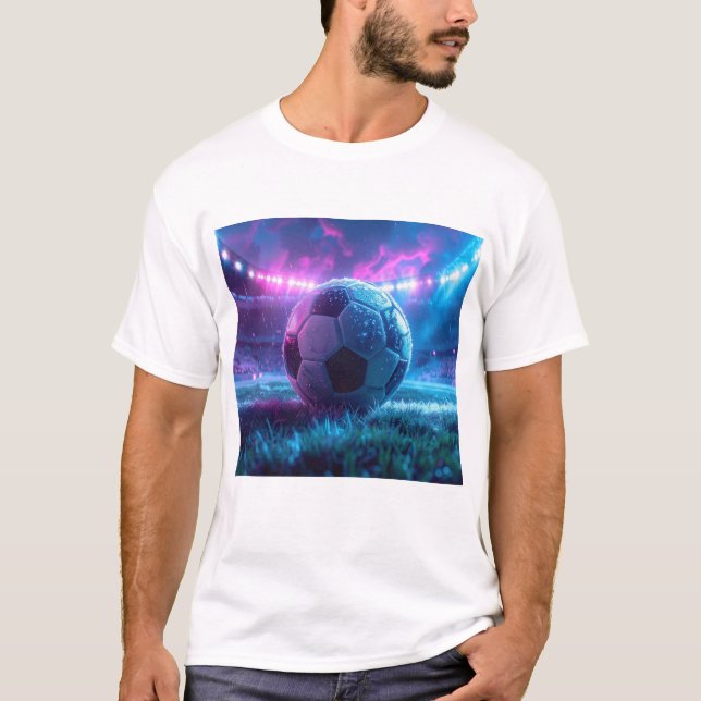 Soccer Stadium with Football Style T-Shirt (Front)