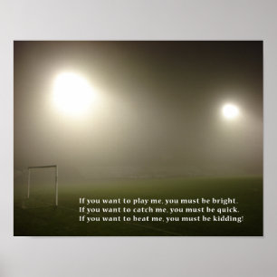 Soccer Star Motivational Poster