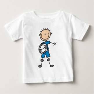 Soccer Stick Figure Baby T-Shirt