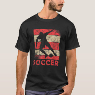 Soccer Striker American Soccer For Player Team Coa T-Shirt