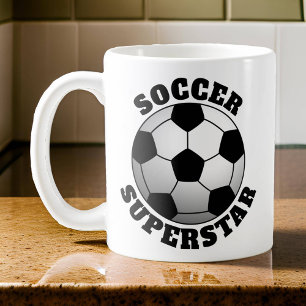 Soccer Superstar Sport Coffee Mug