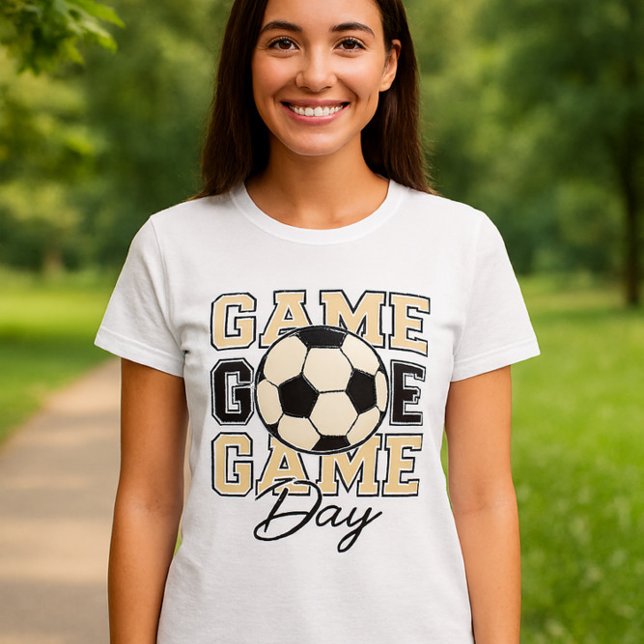 Soccer T-Shirt | Bold Sports Fan Graphic Tee (Creator Uploaded)