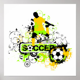 Soccer T shirts and Gifts Poster