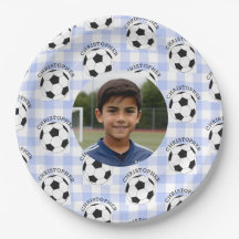 Soccer Tartan Kids Birthday Party
