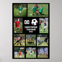 Soccer Team Name Photo Collage 
