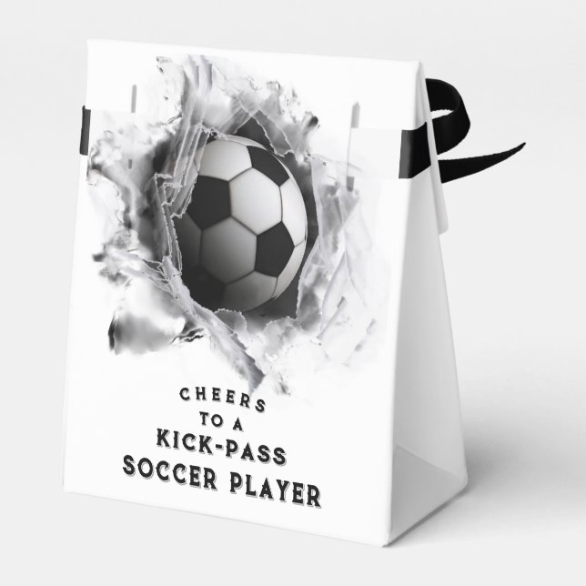 Soccer Team Party Favour Box (Back Side)
