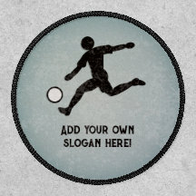 Soccer Team Player - Ball Control - Own Slogan on