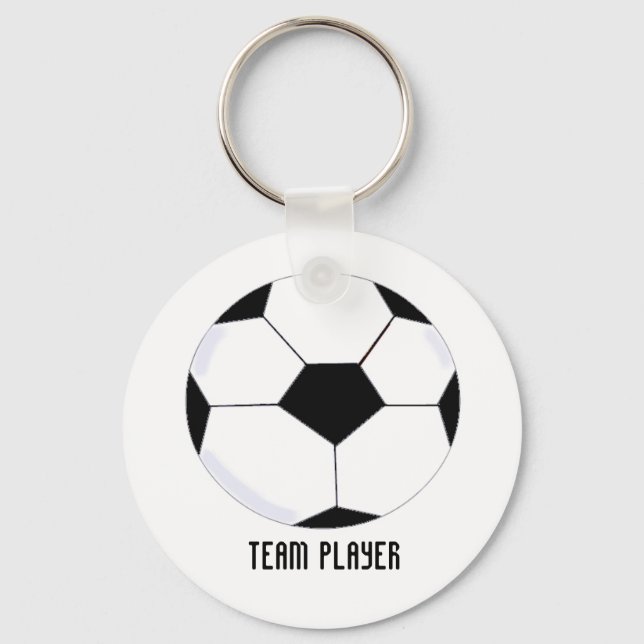 Soccer - Team Player Key Ring (Front)
