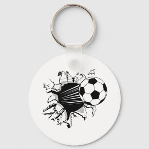 Soccer Tearout Key Ring