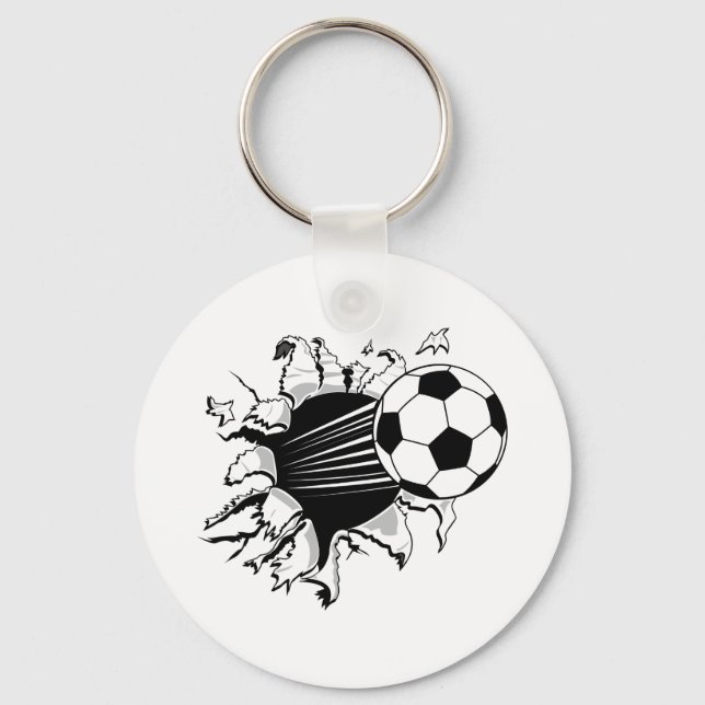 Soccer Tearout Key Ring (Front)