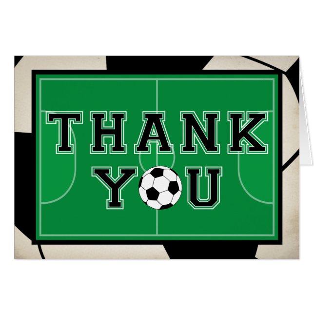 Soccer Thank You (Front Horizontal)